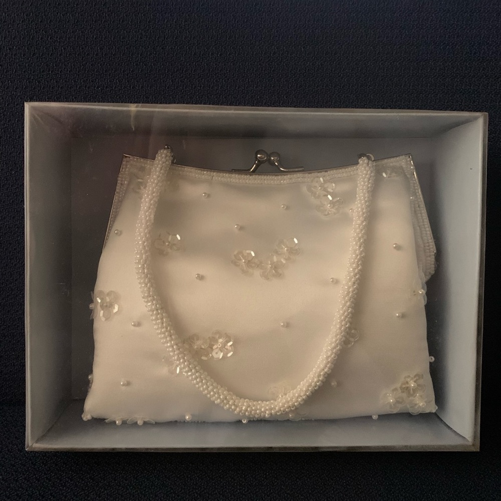 Bridal Mini Satin Purse - Picture 5 of 6